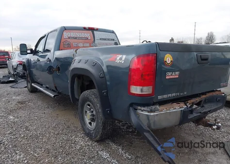 2008 GMC Sierra 2500Hd Sle1/Sle2/Slt/Work Truck z USA, uszkodzony, nr VIN 1GTHK23K08F181504